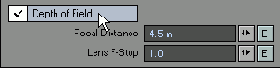 Использование Depth of Field