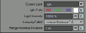   Intensity Falloff